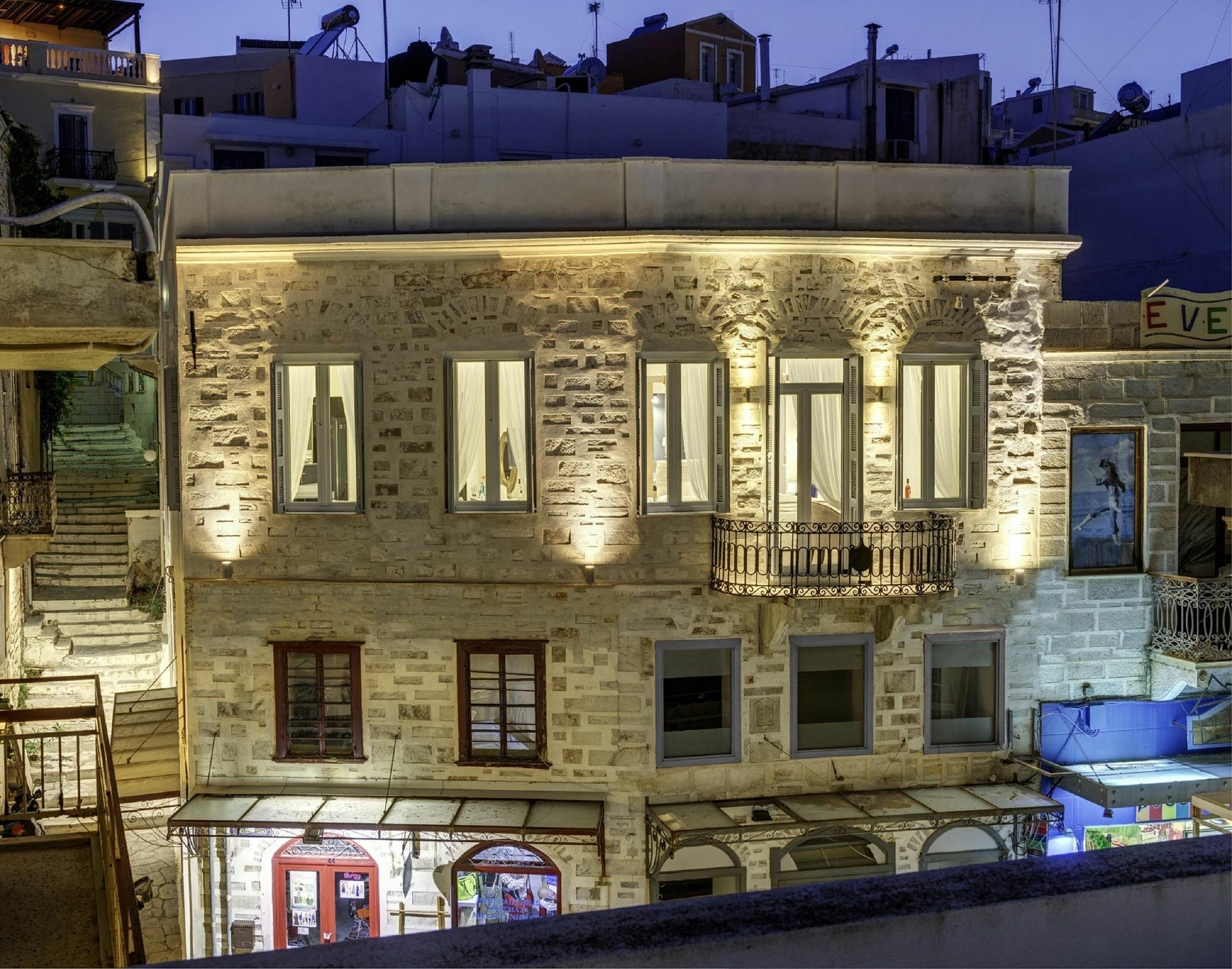 1844 Suites Syros 에르무폴리 외부 사진